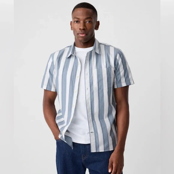 j crew short sleeve dress shirt Amazon.com: J.Crew Mercantile Men's Slim Short-Sleeve Printed Flex Casual  Shirt, XS, Riviera Blue PT6751 : Clothing, Shoes & Jewelry